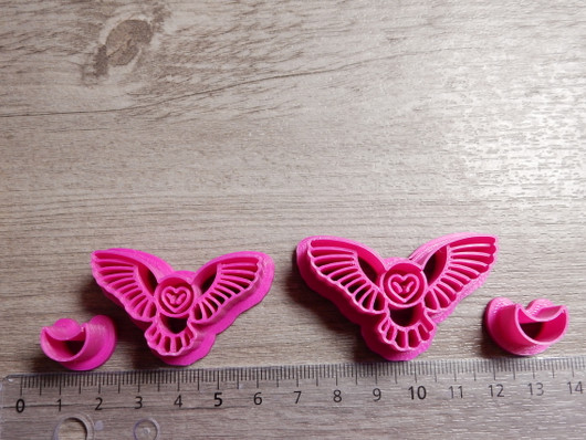 Muottisetti pöllö, 40mm/45mm, 1setti