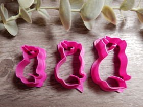 Muotti kettu, 25mm/30mm/35mm, 1kpl