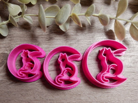 Muotti kuukissa, 30mm/35mm/40mm, 1kpl