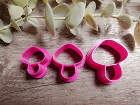 Muotti sieni, 20mm/25mm/30mm, 1kpl