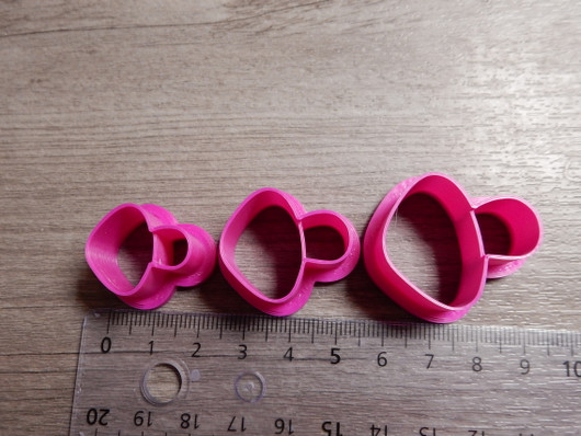 Muotti sieni, 20mm/25mm/30mm, 1kpl