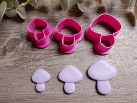 Muotti sieni, 20mm/25mm/30mm, 1kpl