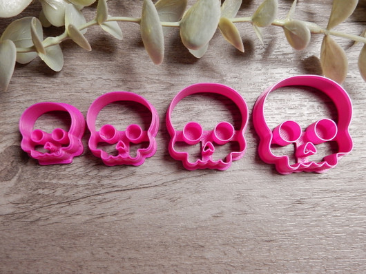 Muotti pääkallo, 30mm/35mm, 1kpl