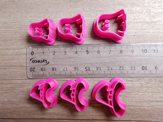 Muottisetti kummitus, 40mm/45mm/50mm, 1setti