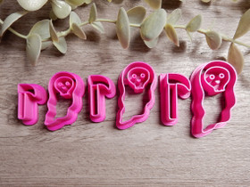 Muottisetti kummitus, 30mm/35mm/40mm, 1setti