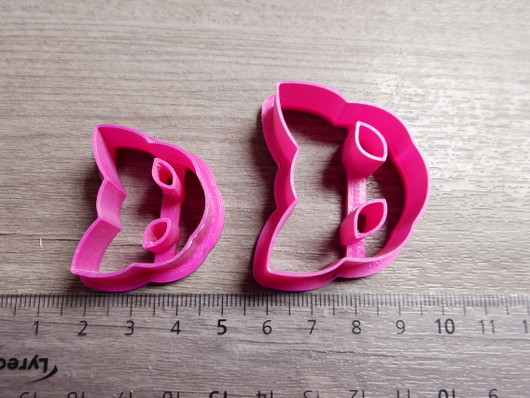 Muotti kissa, 30mm/40mm, 1kpl