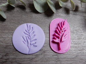 Leimasin muotti kasvi, 35mm, 1kpl