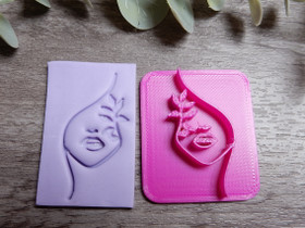 Leimasin muotti kasvot, 40mm, 1kpl