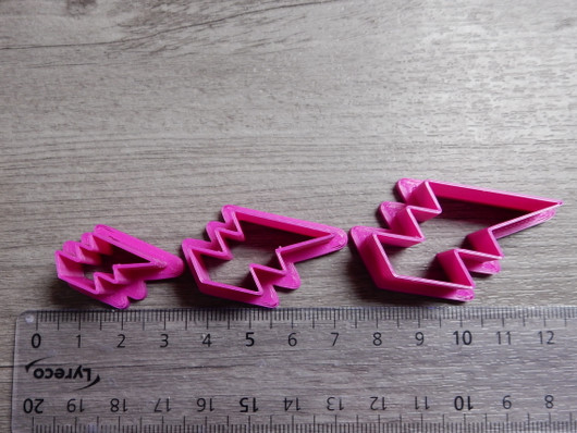 Muotti salama, 20mm/30mm/40mm, 1kpl