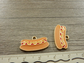 Hotdogriipus, 11x20mm, moniväri, 1kpl