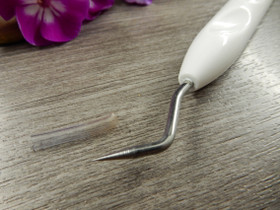 Muotoilutyökalu koukku, 17x1,3cm, 1kpl