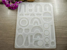 Silikonimuotti korunosat, 162x128x4mm, 1kpl