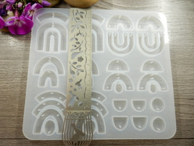 Silikonimuotti korunosat, 143x131x5mm, 1kpl