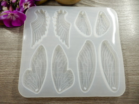 Silikonimuotti siivet, 101x110x5mm, 1kpl