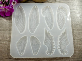 Silikonimuotti siivet, 101x110x5mm, 1kpl