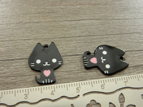 Kissariipus, 20x15mm, musta, 1kpl