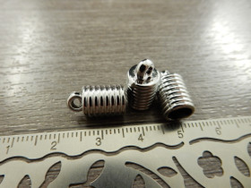 Nauhanpää, 8x14mm, kromi, 10kpl