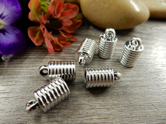 Nauhanpää, 8x14mm, kromi, 10kpl