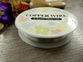 Kuparilanka, 0.5mm/kromi/10m