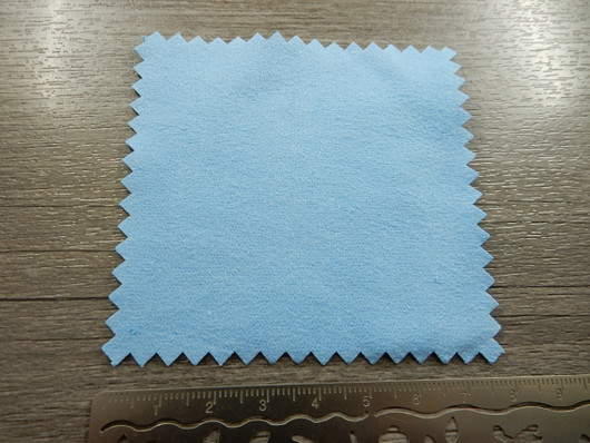 Puhdistusliina, 8x8cm, sininen, 1kpl