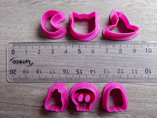 Muottisetti halloween, 15mm, 1setti