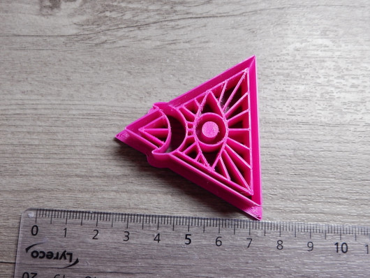 Muotti silmä, 45mm, 1kpl