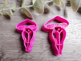 Muotti sieninainen, 40mm/50mm, 1kpl