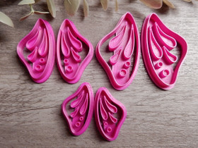 Muottisetti siivet, 35mm/45mm/55mm, 1setti