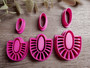 Muottisetti boho, 30mm/35mm/40mm, 1setti