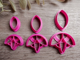 Muottisetti lotus, 45mm/55mm/65mm, 1setti