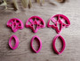 Muottisetti lotus, 45mm/55mm/65mm, 1setti