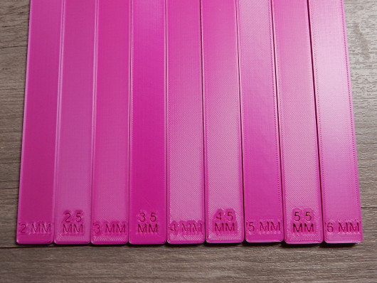 Paksuusmitta, 2mm-6mm, 1pari