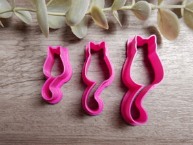 Muotti kissa, 30mm/40mm/50mm, 1kpl