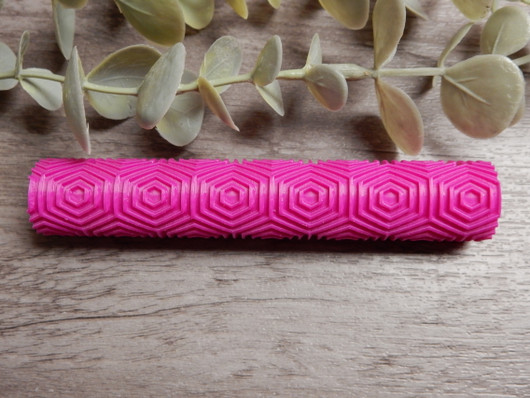 Kuviorulla hexagon, 10x2cm, 1kpl