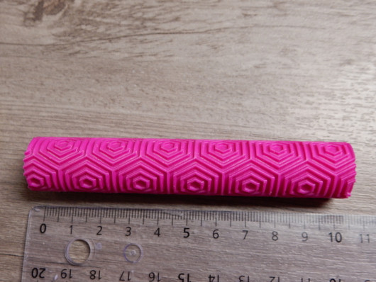 Kuviorulla hexagon, 10x2cm, 1kpl