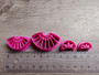 Muottisetti makrame, 30mm/40mm, 1 setti