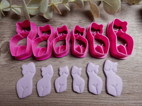 Muottisetti nainen, 30mm/35mm/40mm, 1setti