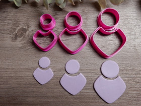 Muottisetti kuvio, 40mm/50mm/60mm, 1setti