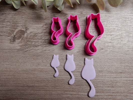 Muotti kissa, 30mm/40mm, 1kpl