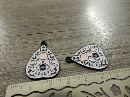 Ouijariipus, 28x20mm, moniväri, 1kpl