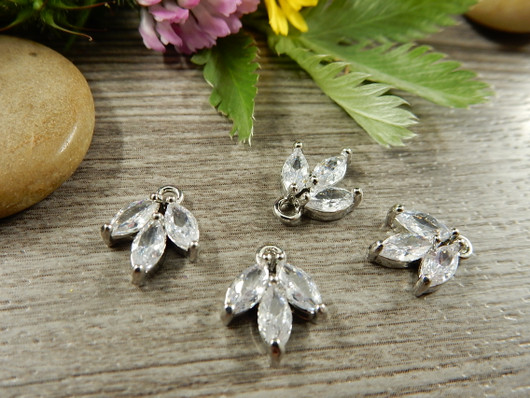 Strassiriipus lehti, 12x10mm, kromi, 1kpl