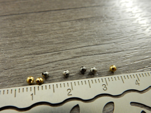 Metallihelmi, 2mm, mix, n.100kpl