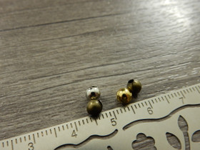 Metallihelmi, 4mm, mix, 50kpl