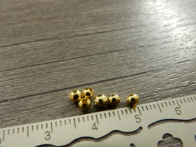 Metallihelmi, 3mm, kulta, n.100kpl