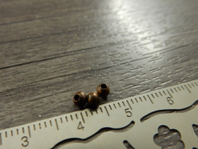 Metallihelmi, 3mm, kupari, n.100kpl