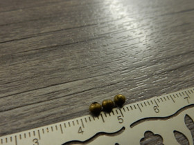 Metallihelmi, 3mm, pronssi, n.100kpl