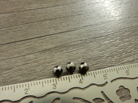 Metallihelmi, 4mm, gunmetal, 50kpl