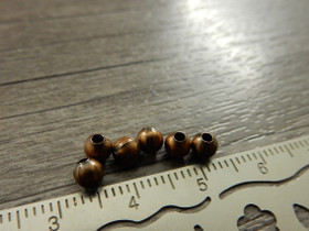 Metallihelmi, 4mm, kupari, 50kpl