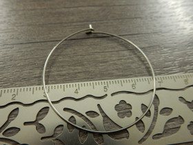 Korvakorurengas 40x0.7mm, rst, 1pari