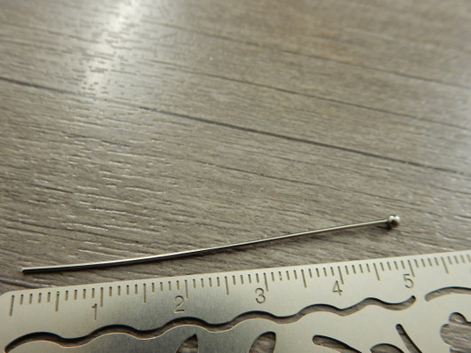 Korupiikki pallopää, 50x0.7mm, rst, 50kpl